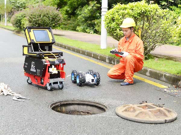 礼纪镇管道机器人检测