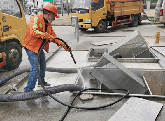 礼纪镇隔油池清理
